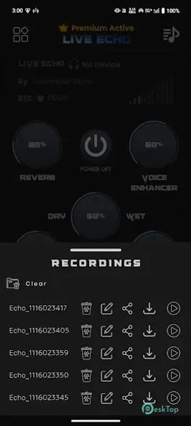 Live Echo Mic : Voice Effects 1.25 APK MOD フル無料ダウンロード