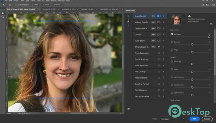 下载 Adobe Photoshop Neural Filters 2023  免费完整激活版