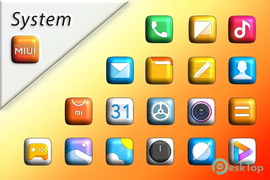 MIUI 3D - Icon Pack 6.7 APK MOD Descarga gratuita completa