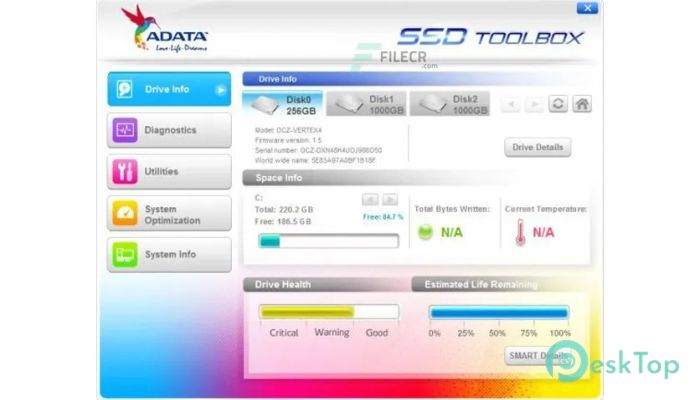  تحميل برنامج ADATA SSD ToolBox 6.0.1 برابط مباشر
