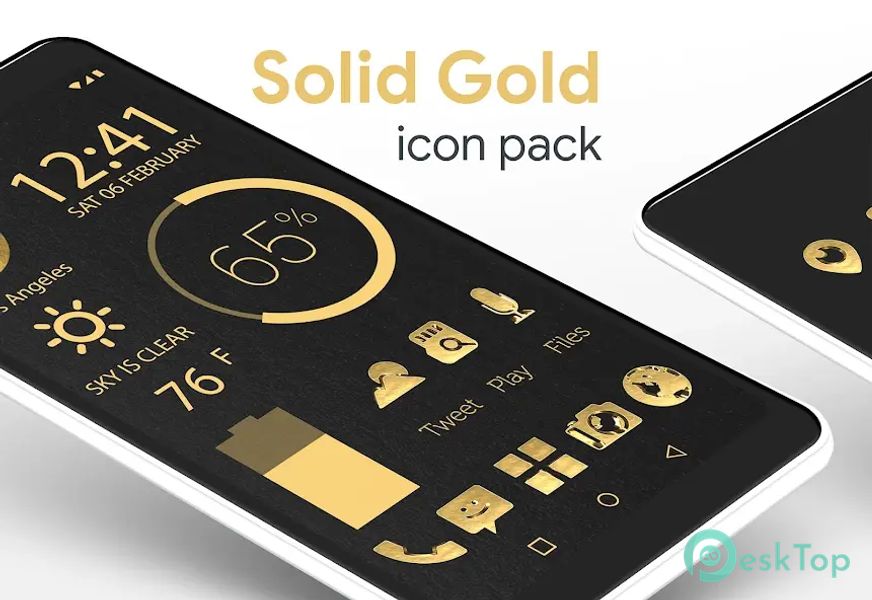 Solid Gold Pro - Icon Pack 3.6.7 APK MOD 完整免费下载
