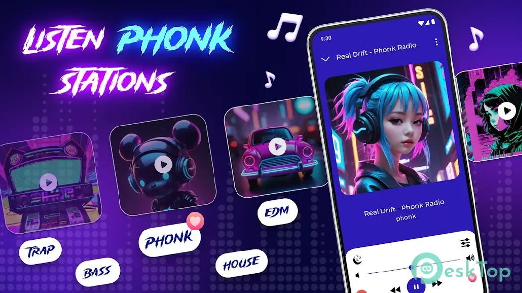 Phonk Music - Song Remix Radio 3.1.2.1 APK MOD Descarga gratuita completa