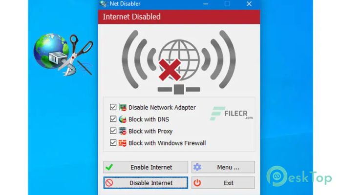 Net Disabler  1.2 Tam Sürüm Aktif Edilmiş Ücretsiz İndir