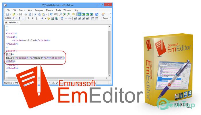 EmEditor Professional 22.5.2 for windows instal free