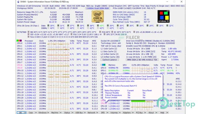 Download SIV (System Information Viewer) 5.70 Free Full Activated