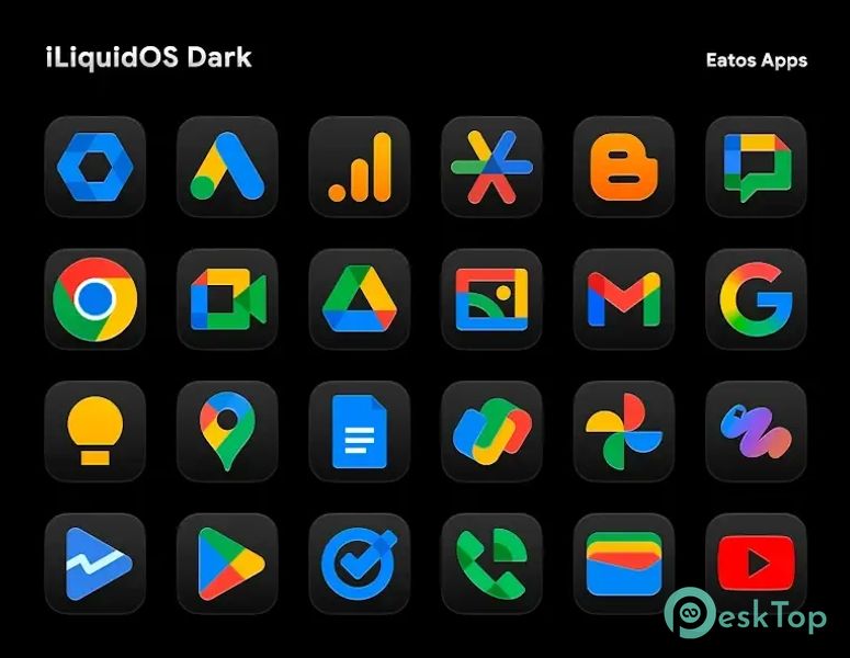 iLiquidDark - Icon Pack 0.0.1 APK MOD フル無料ダウンロード
