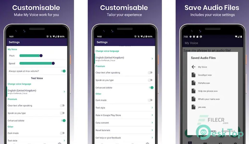 My Voice Text To Speech (TTS) 1.12.0 APK MOD Tam Ücretsiz İndir