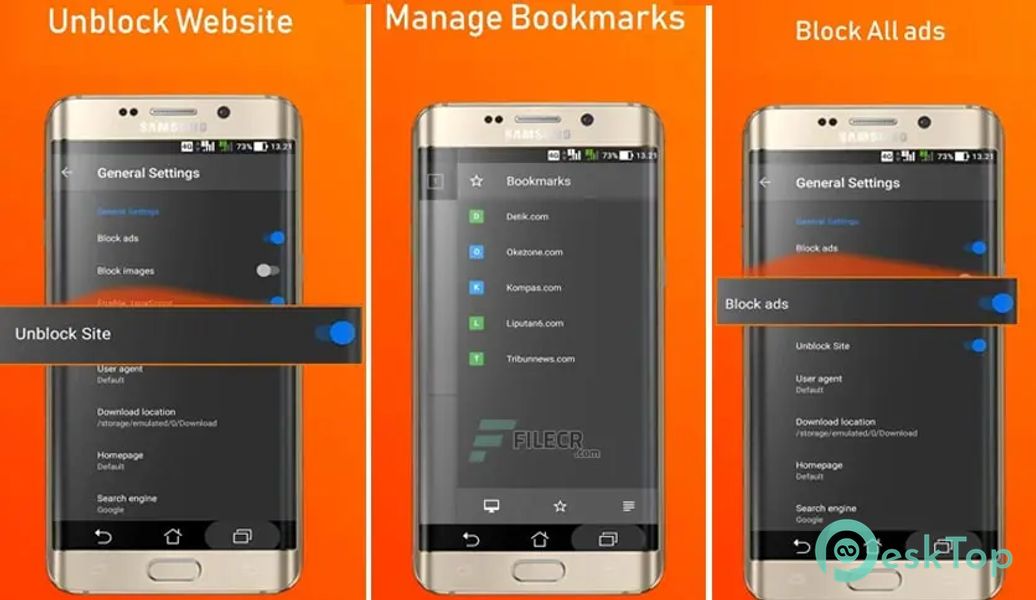 Azka Browser + Private VPN 20.0.200 APK MOD Полная бесплатная загрузка