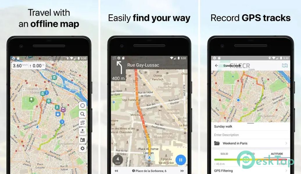 Guru Maps Pro & GPS Tracker 5.6.3 APK MOD Полная бесплатная загрузка