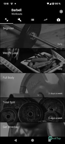 Barbell Workout at Home & Gym 4.18.google APK MOD Tam Ücretsiz İndir