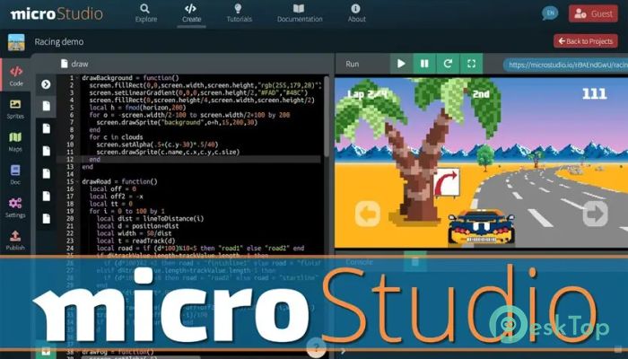 microStudio 24.01.29 完全アクティベート版を無料でダウンロード