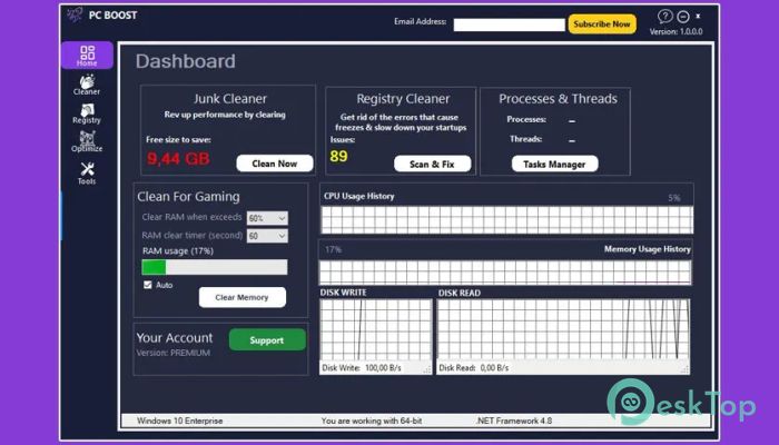 Télécharger PC Boost Pro 1.0 Gratuitement Activé Complètement