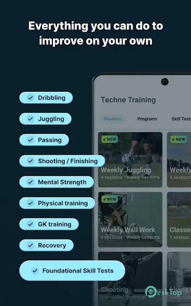 Techne Futbol 1.4.4139 APK MOD تحميل مجاني كامل