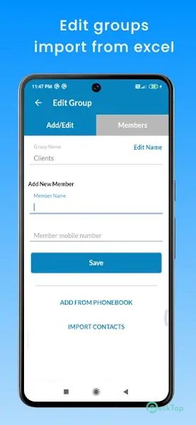 Multi SMS Sender (MSS) 50.0 APK MOD Полная бесплатная загрузка