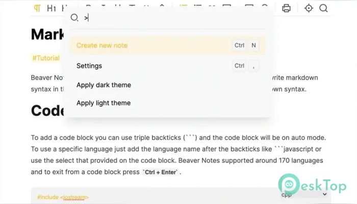 تحميل برنامج Beaver Notes 3.6.0 برابط مباشر