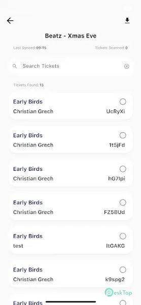 TicketHype Scanner 1.2.8 APK MOD تحميل مجاني كامل