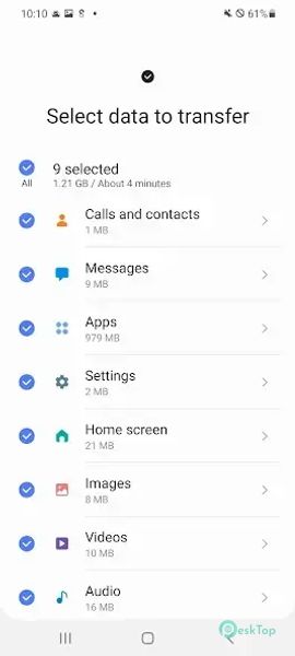 Samsung Smart Switch Mobile 9.5.03.0 APK MOD Полная бесплатная загрузка