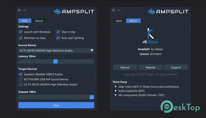 AmpSplit   1.0.4 Tam Sürüm Aktif Edilmiş Ücretsiz İndir