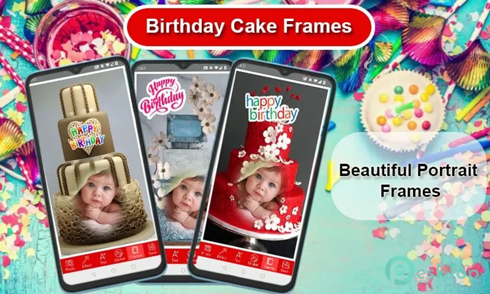 Birthday Cake Frames 6.3 APK MOD Unlocked (Full) Free Download