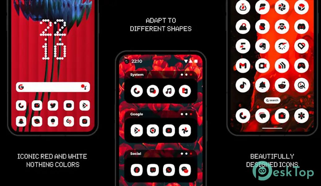 Nothing Adaptive Icons 3.7 APK MOD تحميل مجاني كامل