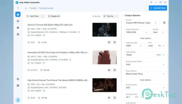 Any Video Converter Free 1.0 Tam Sürüm Aktif Edilmiş Ücretsiz İndir