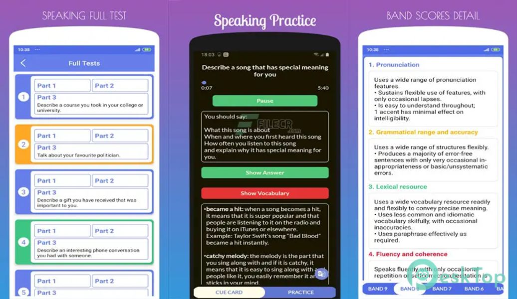 IELTS Speaking - Prep Exam speaking
