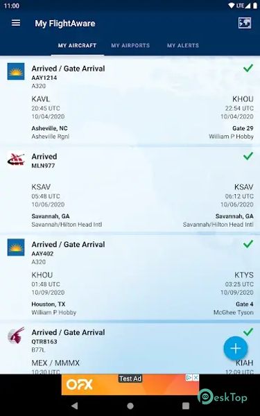 FlightAware Flight Tracker 5.13.6 APK MOD تحميل مجاني كامل