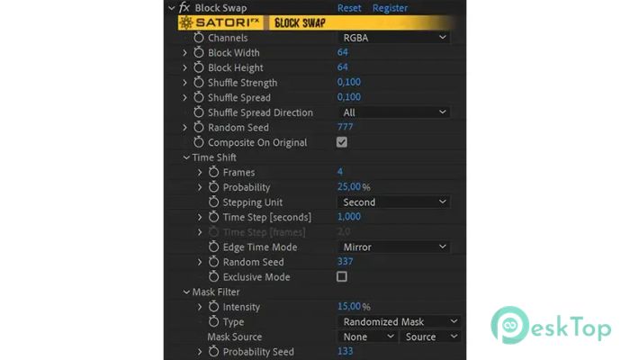 Download Aescripts Block Swap 1.5.1 Free Full Activated