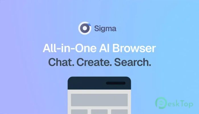 Sigma AI Browser 1.0 完全アクティベート版を無料でダウンロード