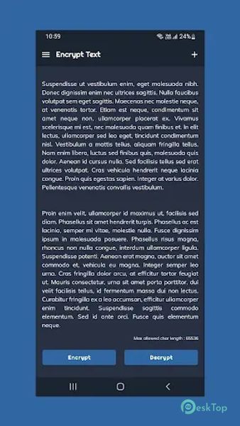 Encrypt Decrypt Text 1.92 APK MOD Tam Ücretsiz İndir