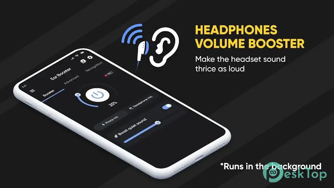 Loud Headphones Volume Booster