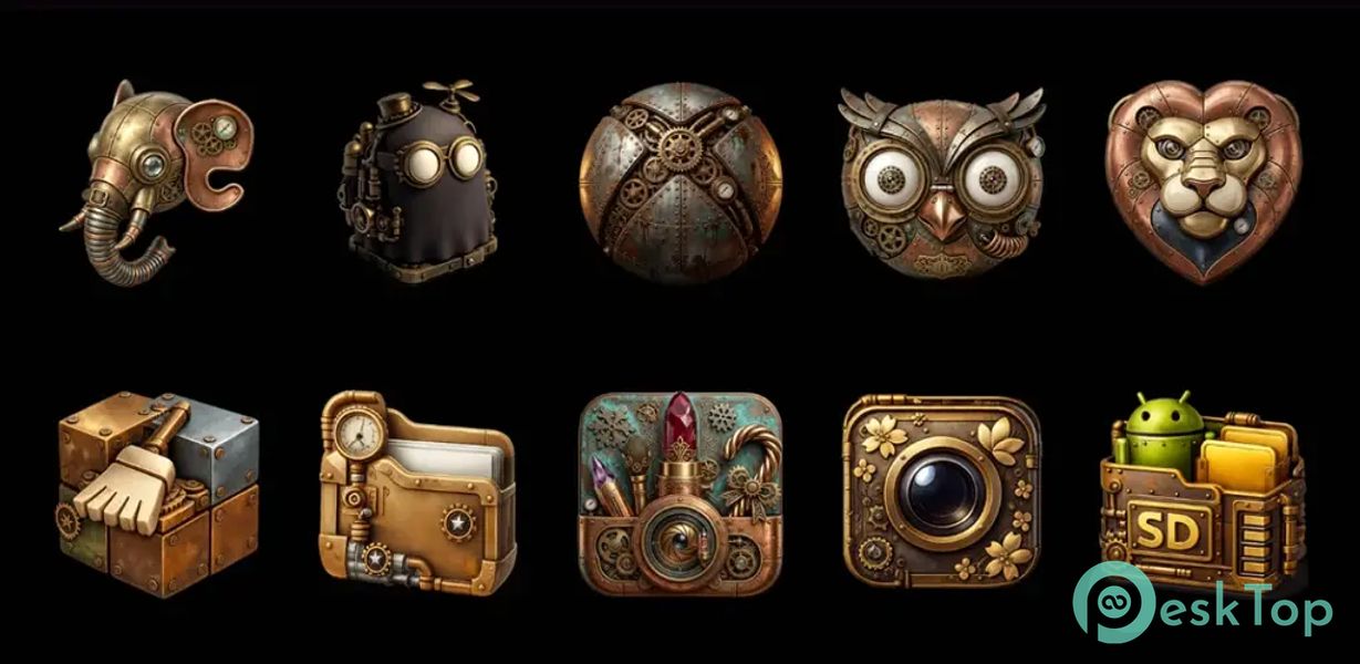 Steampunk - Icon Pack 1.1 APK MOD تحميل مجاني كامل
