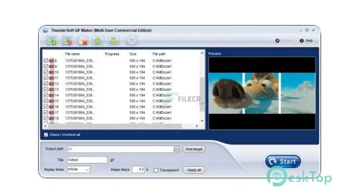  تحميل برنامج ThunderSoft GIF Maker 4.7.1 برابط مباشر