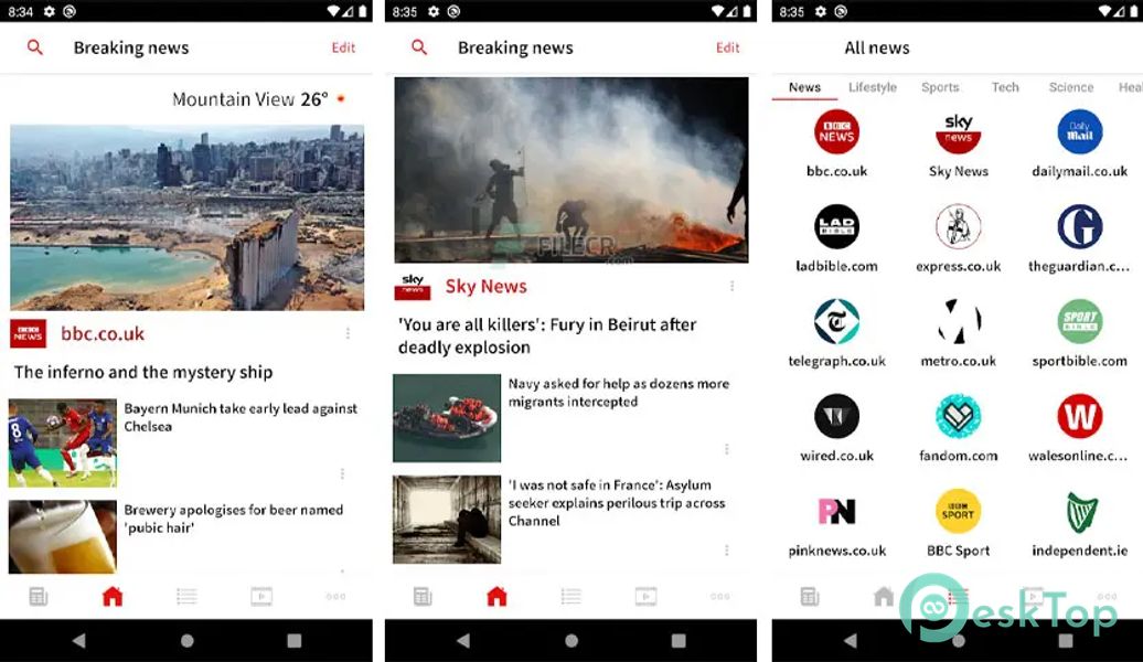 UK news – Breaking news Premium v12.0.7 APK MOD Полная бесплатная загрузка