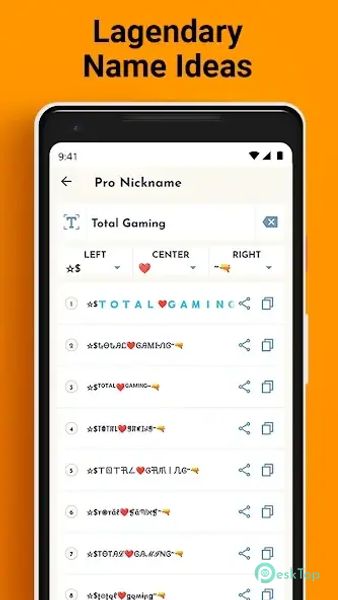 Name Generator - Nickname Fire 1.6 APK MOD 完整免费下载