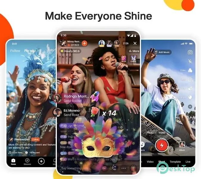 Kwai - download & share video 0.6.50.536405 APK MOD フル無料ダウンロード