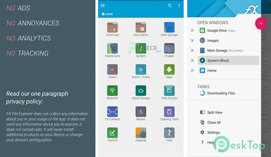 FX File Explorer v9.0.1.2 APK MOD تحميل مجاني كامل