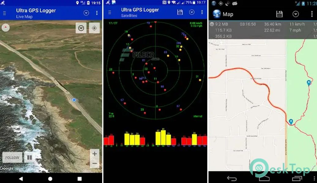 Ultra GPS Logger 3.201 APK MOD Полная бесплатная загрузка