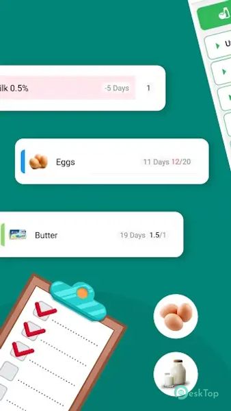 Food List Tracking & Shopping 1.0.12 APK MOD تحميل مجاني كامل