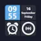 Clock & Battery Live Wallpaper