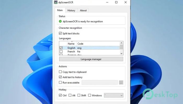 تحميل برنامج dpScreenOCR 1.4.1 برابط مباشر