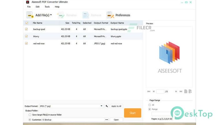 Download Aiseesoft PDF Converter Ultimate 3.3.52 Free Full Activated