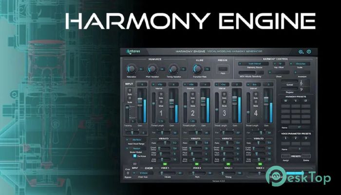Antares Harmony Engine 4.3.0 完全アクティベート版を無料でダウンロード