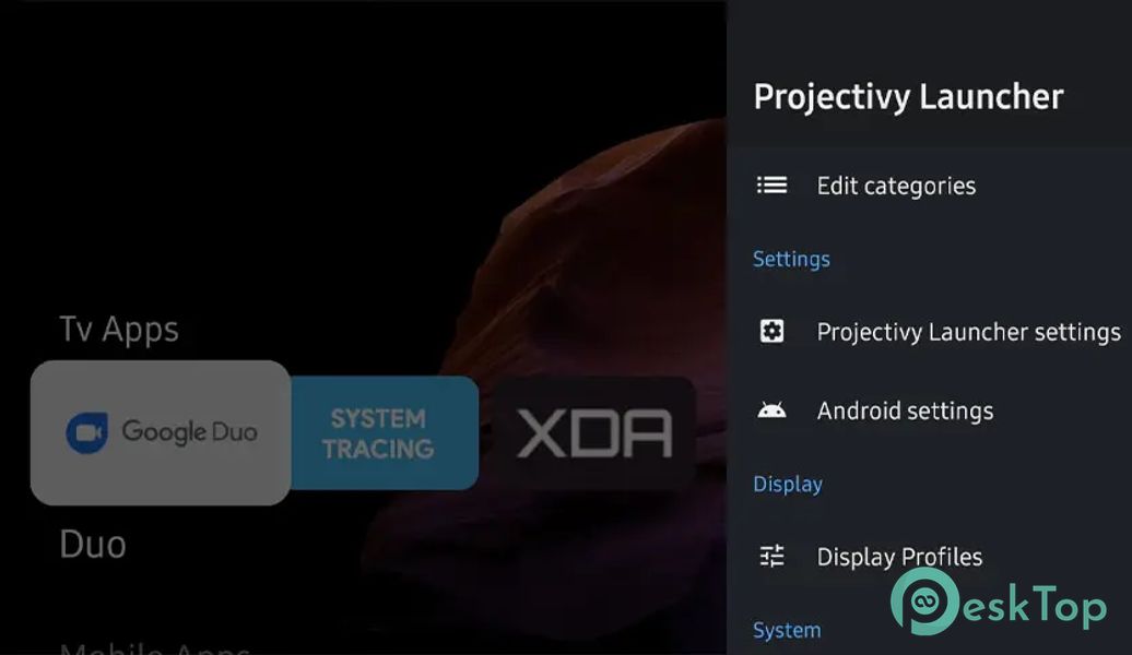 Télécharger Projectivy Launcher 4.67 APK MOD Gratuitement et Complet