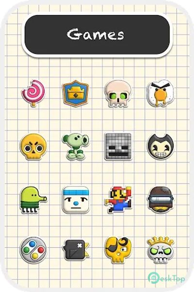 Poppin icon pack 2.9.0 APK MOD Unlocked (Full) Free Download