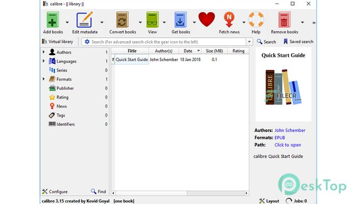 Download Calibre 6.1.0 Free Full Activated
