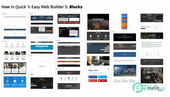 Quick n Easy Web Builder 11.2.0 完全アクティベート版を無料でダウンロード