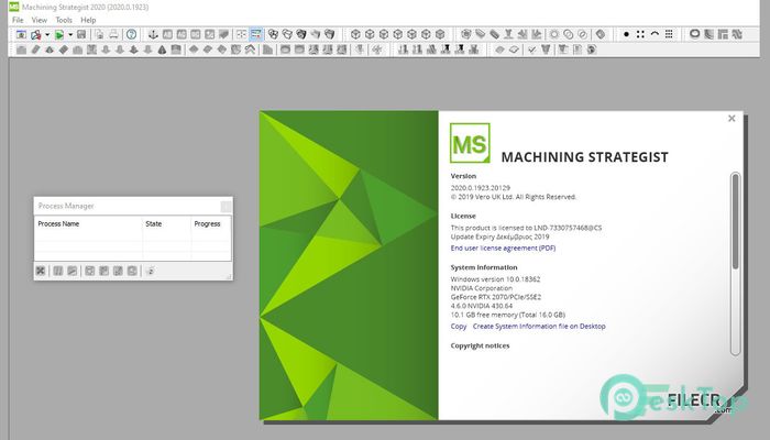 Machining Strategist 2020.1 完全アクティベート版を無料でダウンロード
