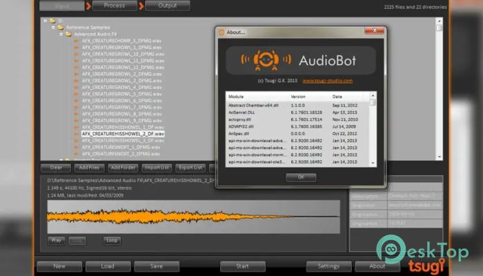 Télécharger Tsugi-Studios AudioBot 1.1 Gratuitement Activé Complètement