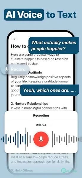 AI Voice to Text AI Note Taker